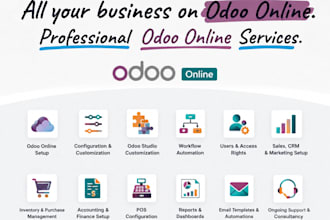 setup configure and customize odoo online