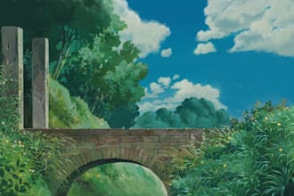 draw anime and concept art landscape background