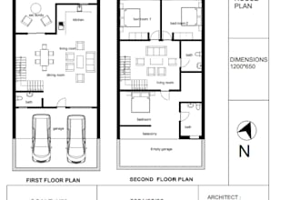 draw 2d and 3d architectural floor plans in cad