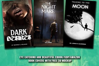 design creative amazon kindle book cover