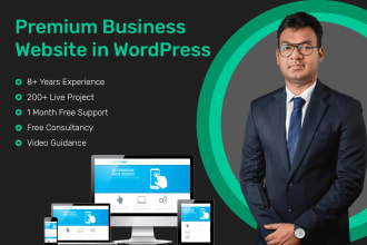 develop a top notch business website