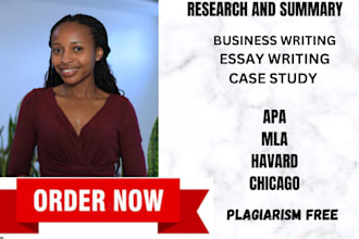 write urgent case studies in mla,apa,harvard styles