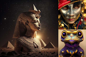 create stunning ai generated or concept art within 24 hours