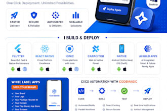 setup cicd pipelines for the mobile app via codemagic