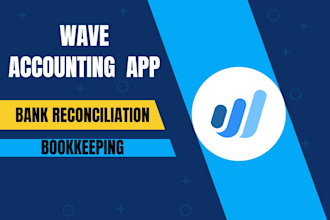 do bookkeeping and bank reconciliation using wave accounting app