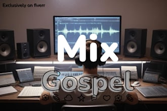 professionally mix and master your gospel song