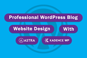 design wordpress blog, brilliant directory website and theme customization