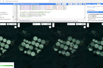 analyze satellite images google earth engine or analyze gis spatial data arcgis