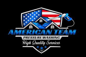 do minimalist, pressure washing, house cleaning and real estate logo design