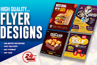 design stunning digital flyers for grand opening, car wash, and birthday party