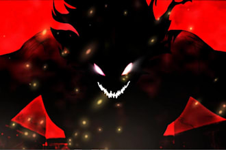 voice over your male evil villain or scary demon character
