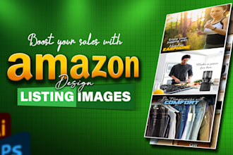 design product listing image and showcase lifestyle image