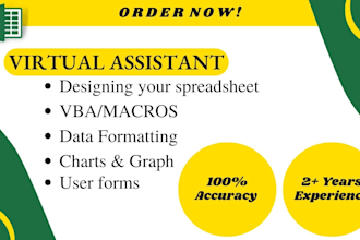 do any excel vba, excel macros, formulas in microsoft excel