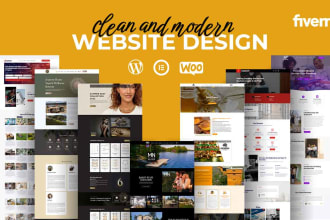 create a responsive wordpress website for your business