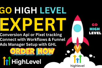 setup fb pixel with ghl or connect conversion API in go high level