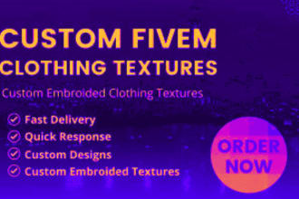 make custom clothing for your fivem server
