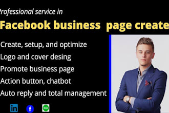 create, design and promote facebook business page