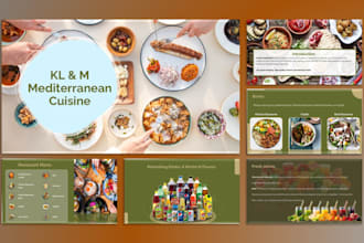 design premium powerpoint templates and pitch deck design