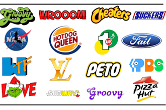 create spoof,NFL,bootleg parody logo for brand and clothing