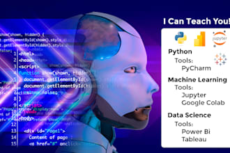 online tutoring, python, ml, data science
