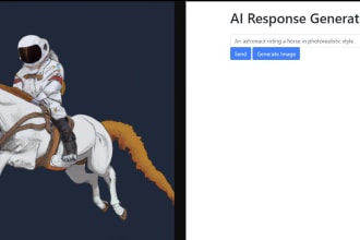create ai tool in python with gui integrated with database