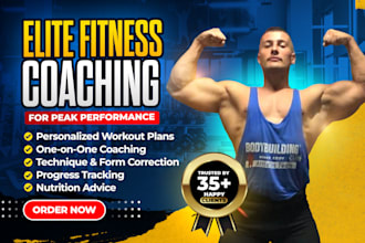 be your online personal trainer, fitness coach for gym weightlifting workouts
