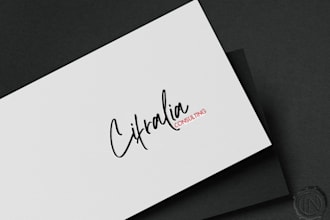 create a custom and unique signature logo