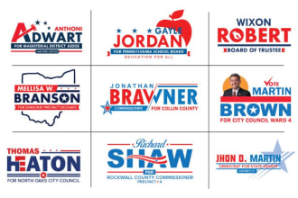 design high quality excellent attorney, law, political logo
