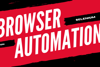 do browser automation using python selenium