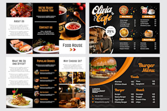 do food menu restaurant menu design