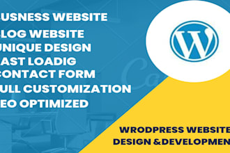 build a professional wordpress website and blog with elementor