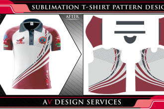 do sublimation pattern for sublimation print