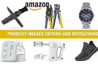 do amazon, ebay product image editing, retouching
