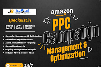 do amazon PPC ads campaign, management