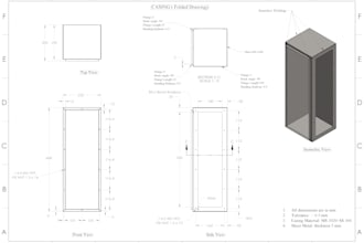 create 2d engineering drawings, mechanical drawings, technical drawings