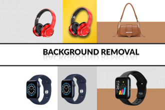 do 100 photos background removal in 24 hours fast delivery