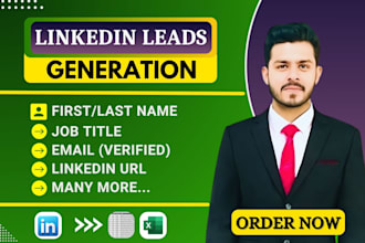 do b2b leads, linkedin leads generation and email list building