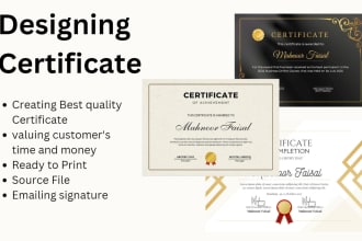 create certificate for your any need