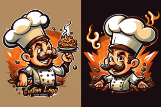 Hot Review!  design amazing logo cartoon mascot using midjourney ai