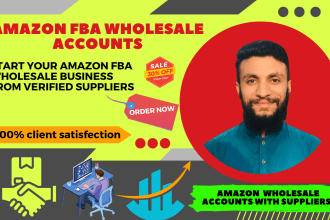 open amazon fba wholesale accounts with suppliers or distributors