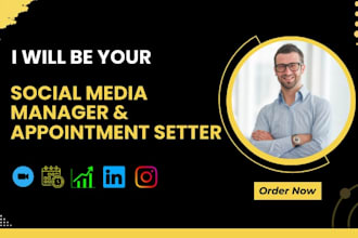be your linkedin outreach and marketing manager