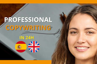 be your professional copywriter
