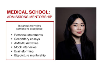 heavily edit and perfect your medical school essays in 24h