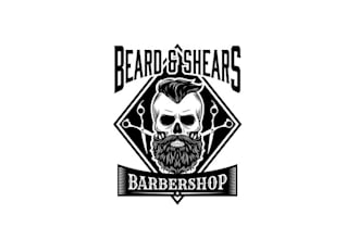 design outstanding masculine barbershop logo