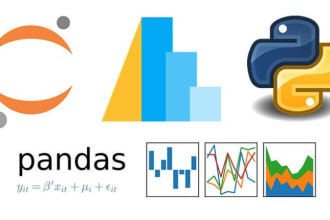 perform data analysis using pandas and numpy excel, CSV etc