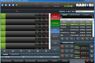 install, configure and program your radiodj playout software