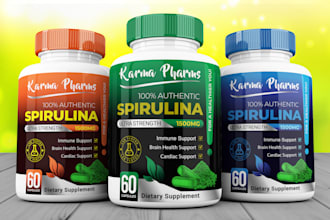 do product label design, supplement label design and packaging