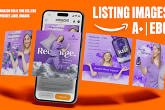 design amazon product listing images and aplus content ebc