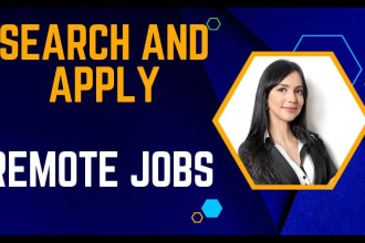 search for job applications and apply on your behalf