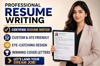 write pro resume, ats resume, CV, design resume cover letter, linkedin profile